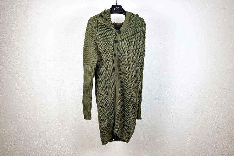 Damen Kapuzencardigan 2Y Premium, Gr. L/XL